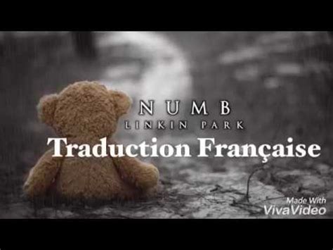 numb traduction|numb signification.